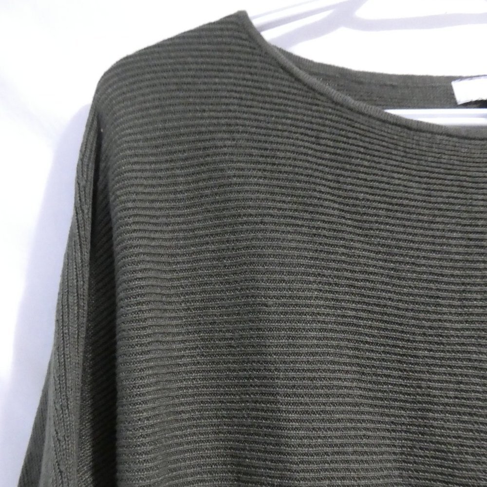 H&M Small Olive Rib Knit Sweater - Picture 3 of 10